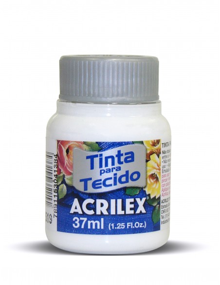 Pintura para Tela Acrilex 37ml Blanco 519