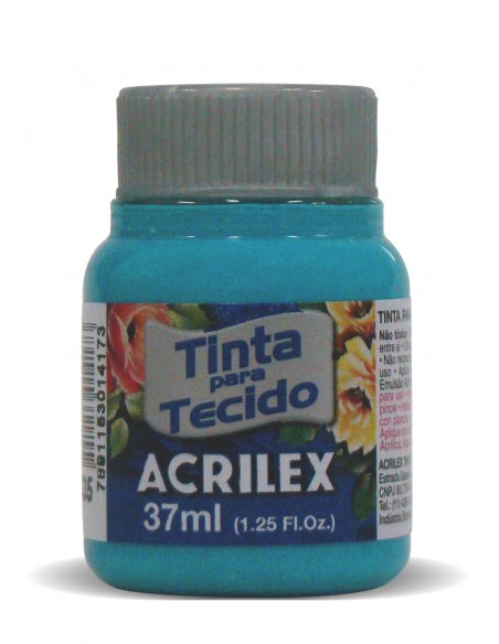 Pintura para Tela Acrilex 37ml Azul Mar 535