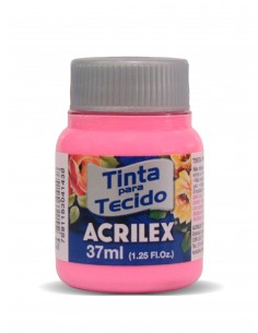 Pintura para Tela Acrilex 37ml Rosado 537
