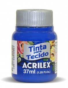 Pintura para Tela Acrilex 37ml Azul Ultra Mar 543