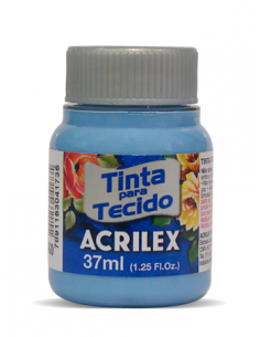 Pintura para Tela Acrilex 37ml Azul Caribe 560