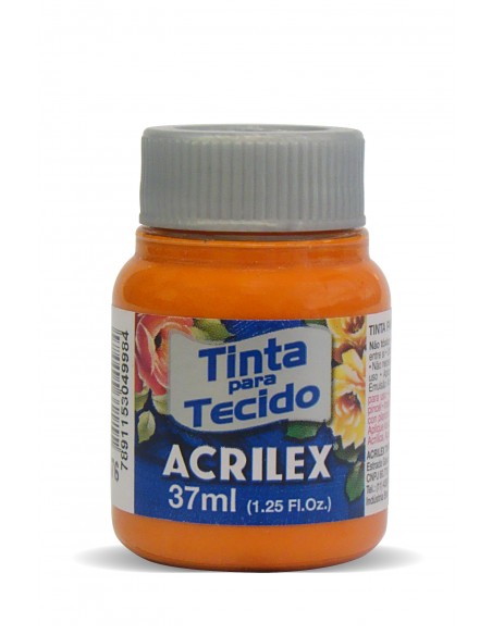 Pintura para Tela Acrilex 37ml Zanahoria 576