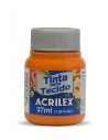 Pintura para Tela Acrilex 37ml Zanahoria 576