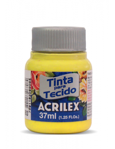 Pintura para Tela Acrilex 37ml Amarrillo Canario 589