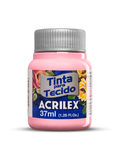 Pintura para Tela Acrilex 37ml Rosa Inglesa 636