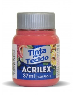 Pintura para Tela Acrilex 37ml Rojo Bebé 800