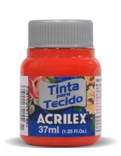Pintura para Tela Acrilex 37ml Mandarina 801