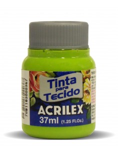 Pintura para Tela Acrilex 37ml Verde Manzana 802