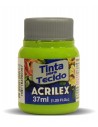 Pintura para Tela Acrilex 37ml Verde Manzana 802