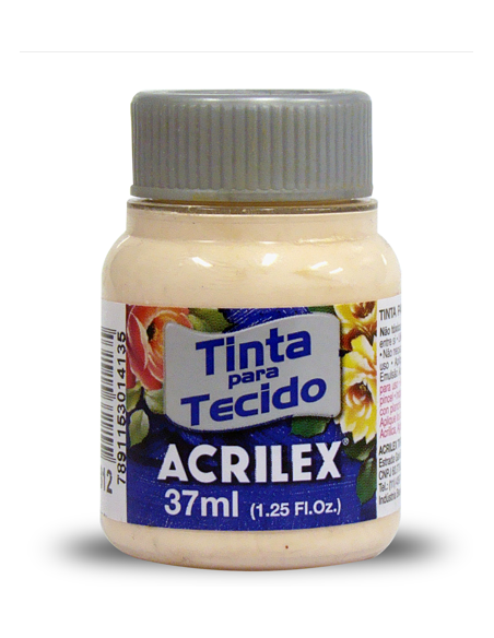 Pintura para Tela Acrilex 37ml Salmon Bebe 812