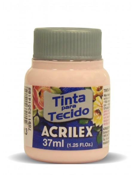 Pintura para Tela Acrilex 37ml Rosa Bebe 813