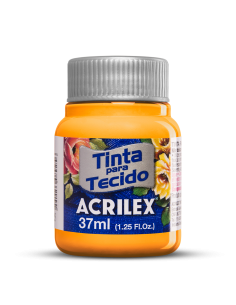 Pintura para Tela Acrilex 37ml Amarillo Yema 833