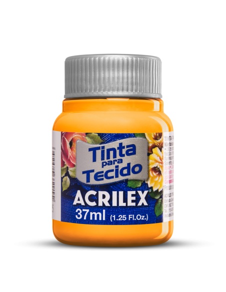 Pintura para Tela Acrilex 37ml Amarillo Yema 833