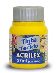 Pintura para Tela Acrilex 37ml Amarillo Melón 895