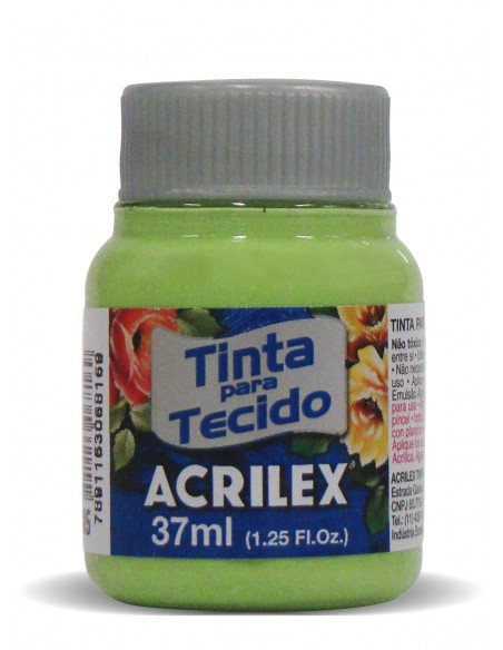 Pintura para Tela Acrilex 37ml Verde Kiwi 985