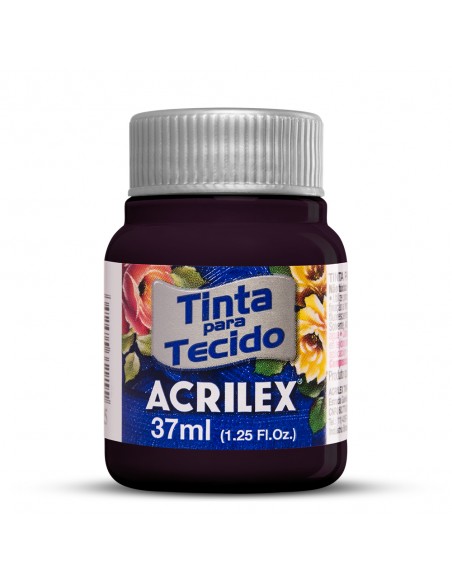 Pintura para Tela Acrilex 37ml Berenjena 996