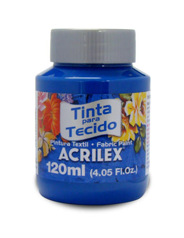 Pintura para tela Acrilex 120ml Azul...