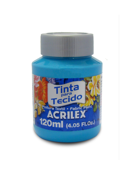 Pintura para tela Acrilex 120ml Azul Celeste 503