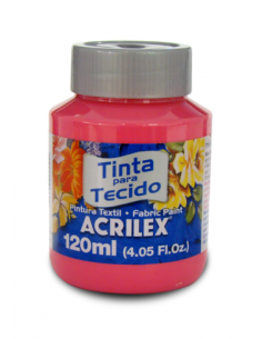 Pintura para tela Acrilex 120ml Pink 527