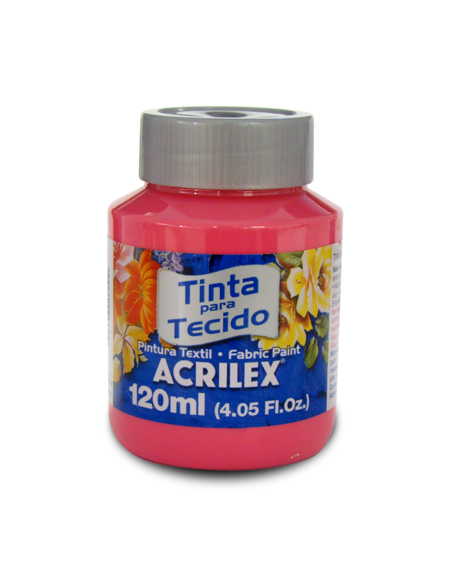 Pintura para tela Acrilex 120ml Pink 527