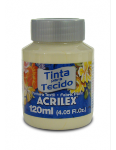 Pintura para tela Acrilex 120ml Marfil 529