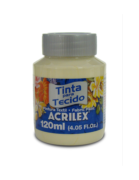 Pintura para tela Acrilex 120ml Marfil 529