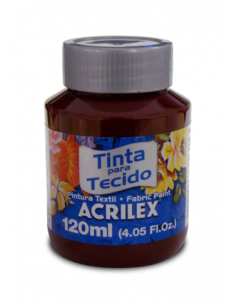 Pintura para tela Acrilex 120ml Marrón 531