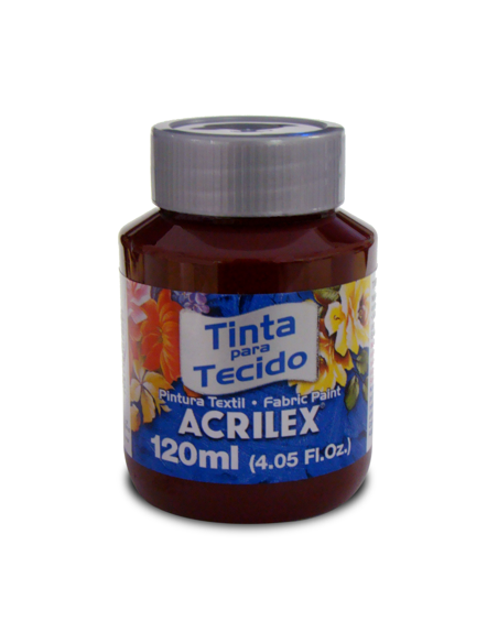 Pintura para tela Acrilex 120ml Marrón 531