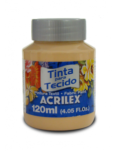 Pintura para tela Acrilex 120ml Amarillo Piel 538