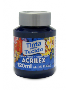 Pintura para tela Acrilex 120ml Azul Marino 544