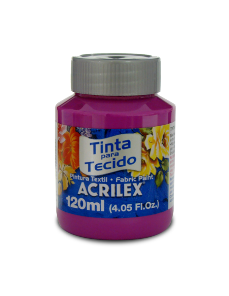 Pintura para tela Acrilex 120ml Magenta 549