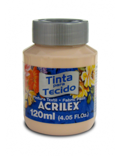 Pintura para tela Acrilex 120ml Salmon Bebe 812