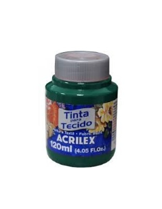 Pintura para tela Acrilex 120ml Verde Bandera 511
