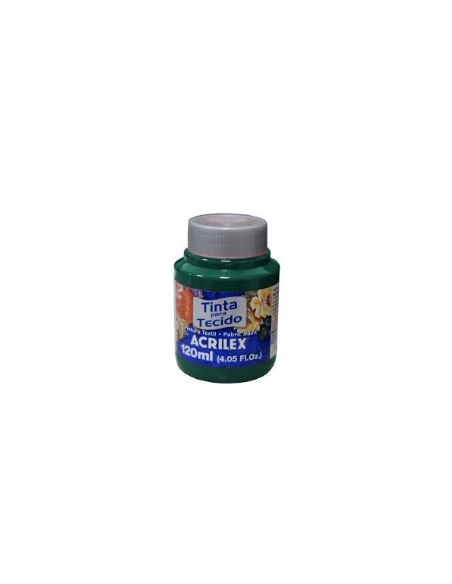 Pintura para tela Acrilex 120ml Verde Bandera 511