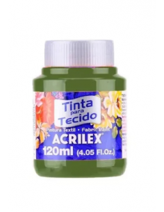 Pintura para tela Acrilex 120ml Verde Olivo 545