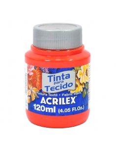 Pintura para tela Acrilex 120ml Naranja 517