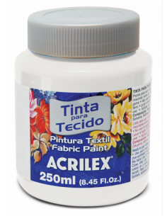 Pintura para tela Acrilex 250ml Incoloro 500
