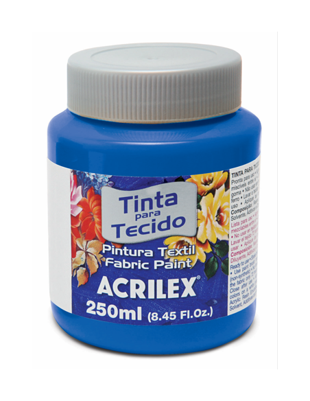 Pintura para tela Acrilex 250ml Azul Turquesa 501