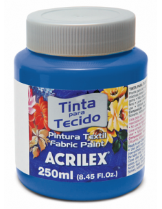 Pintura para tela Acrilex 250ml Azul Cobalto 502