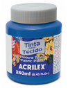 Pintura para tela Acrilex 250ml Azul Cobalto 502
