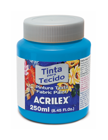 Pintura para tela Acrilex 250ml Azul Celeste 503