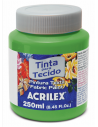 Pintura para tela Acrilex 250ml Verde Hoja 510
