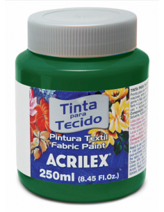 Pintura para tela Acrilex 250ml Verde Bandera 511