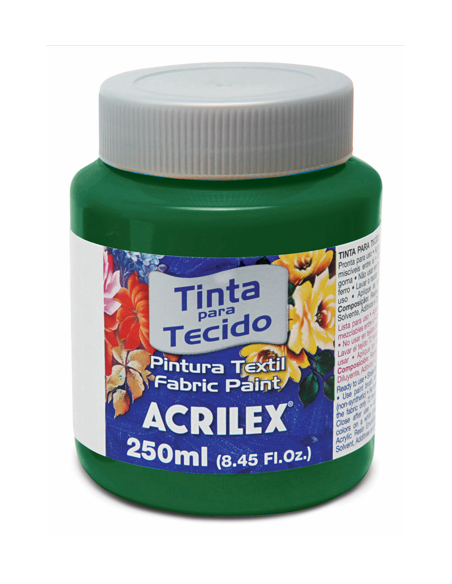 Pintura para tela Acrilex 250ml Verde Bandera 511