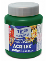 Pintura para tela Acrilex 250ml Verde Bandera 511