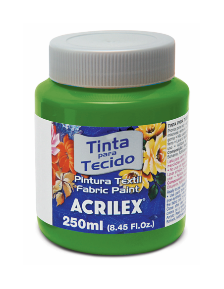 Pintura para tela Acrilex 250ml Verde Musgo 513