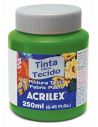 Pintura para tela Acrilex 250ml Verde Musgo 513