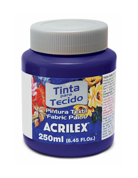 Pintura para tela Acrilex 250ml Violeta 516