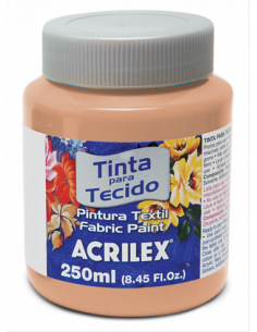 Pintura para tela Acrilex 250ml Salmon 518