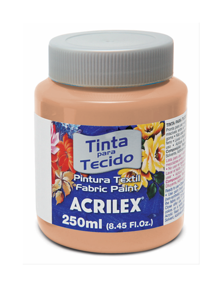 Pintura para tela Acrilex 250ml Salmon 518